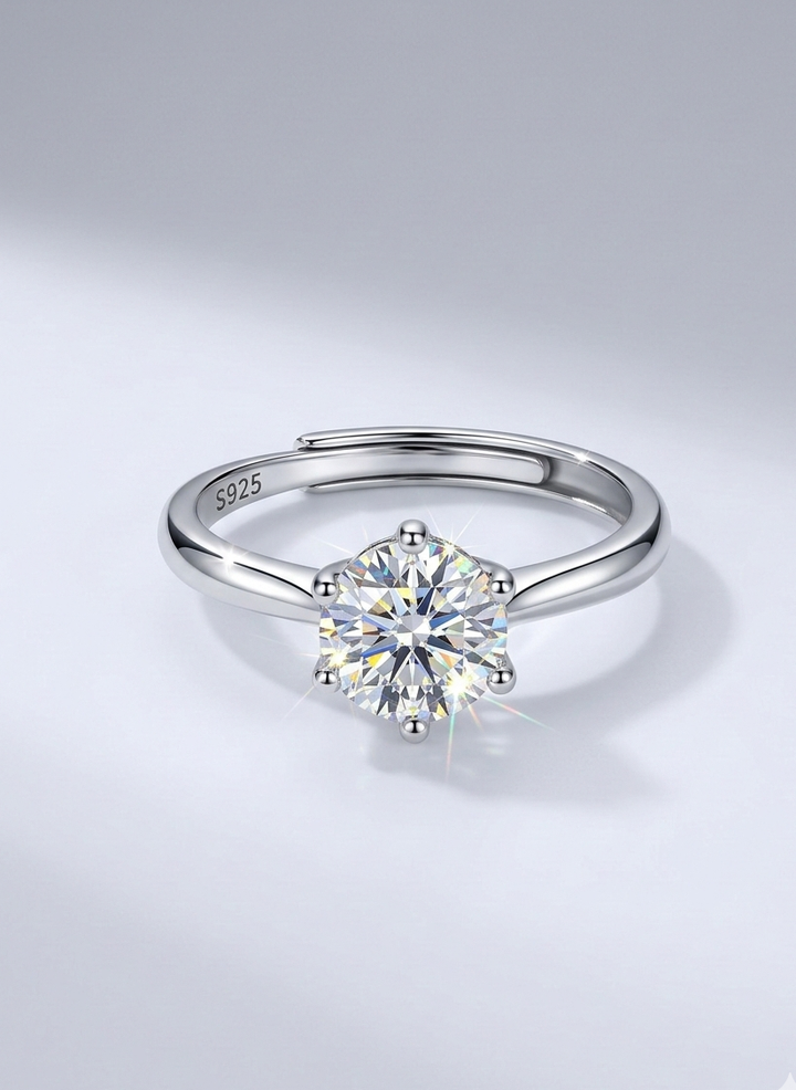 Sterling Silver Glory Stone Ring