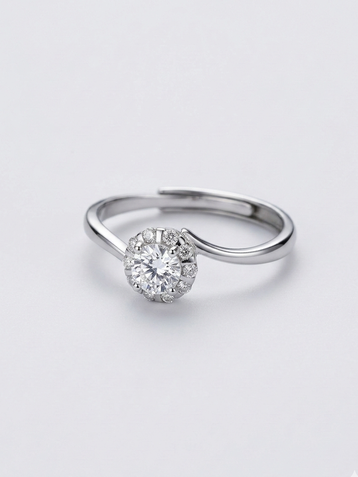 Sterling Silver Eleganza Ring