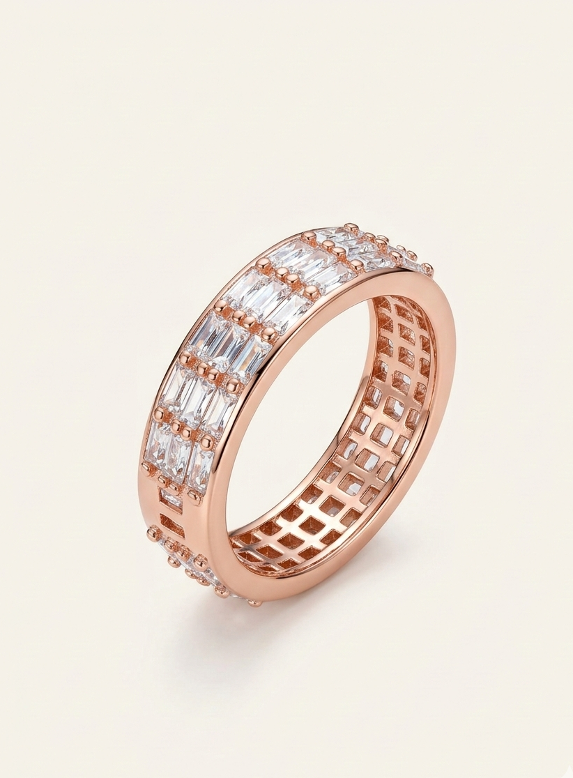 Silver B-Eny Ring (Rosegold)