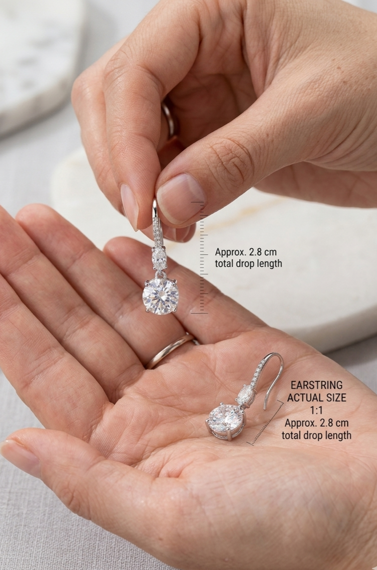Silver 925 Yumi Earrings