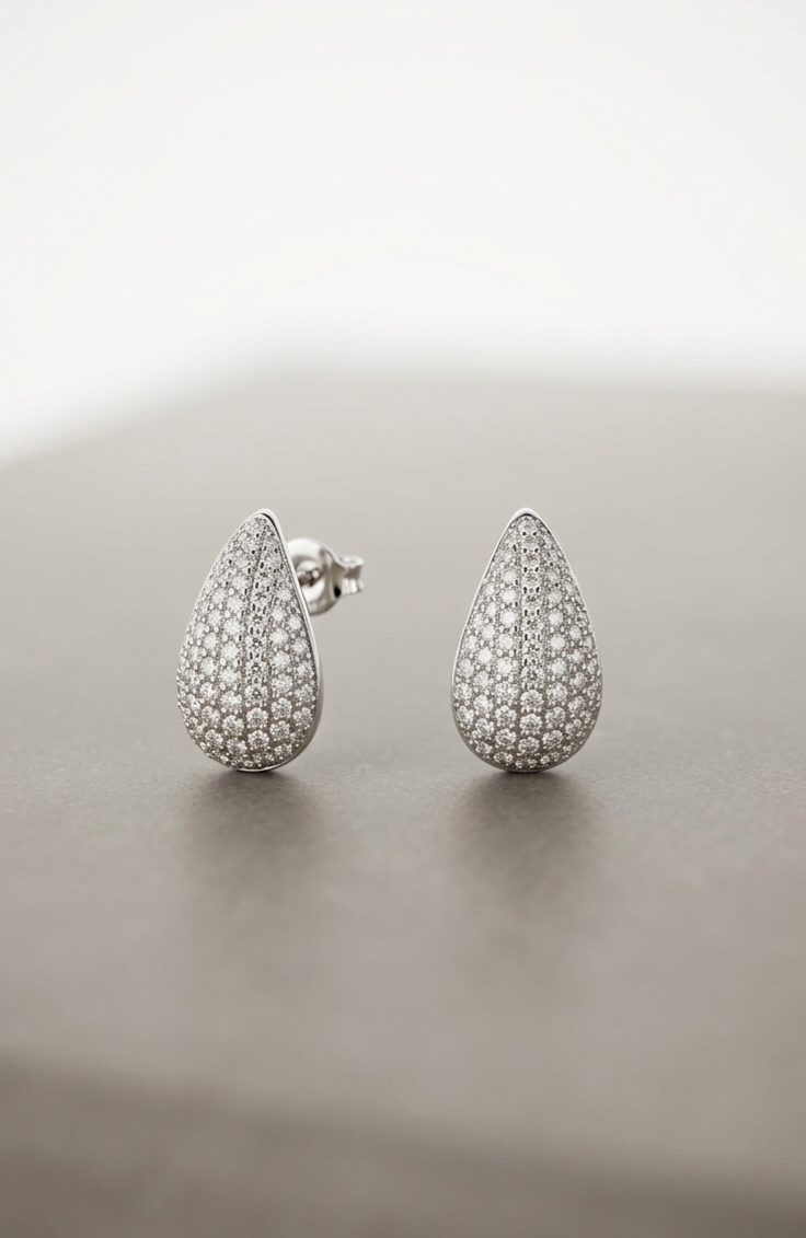 Silver 925 Cristina Earrings