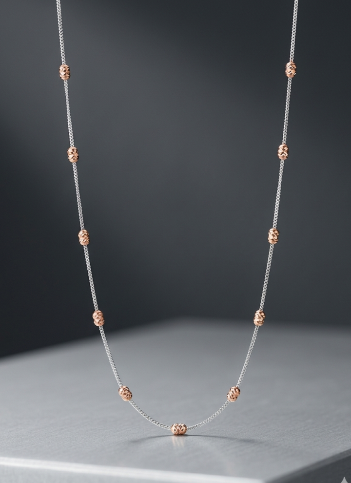 Silver 925 Premium Chain (Rosegold)