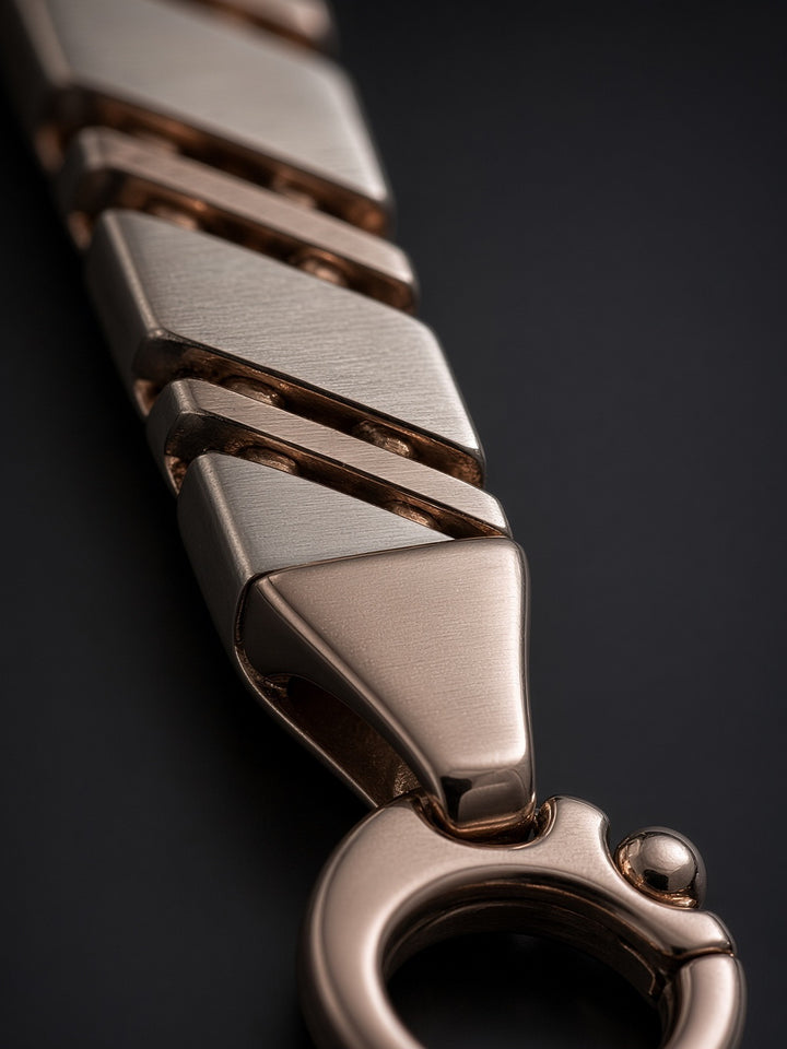Silver 925 Echo Spiral Bracelet (Men)