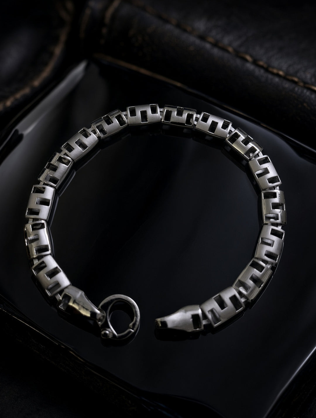 Silver 925 Mirage Twist Bracelet (Men)