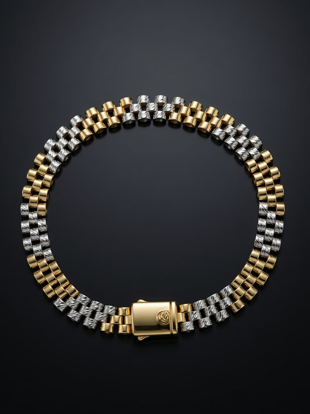 925 Silver Regal Crest Bracelet (Men)