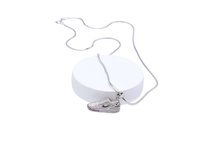 Silver Shoe Pendant