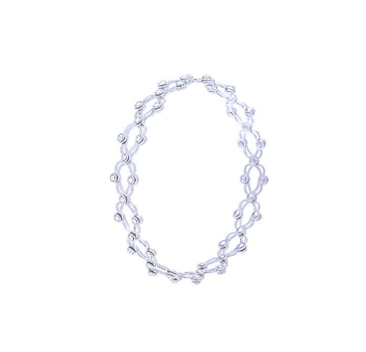 Silver 2-in-1 Ring Bracelet