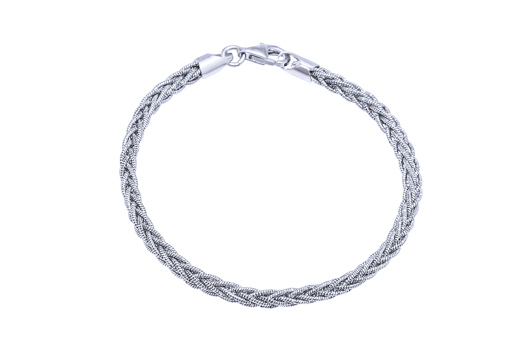 Silver Cob Bracelet