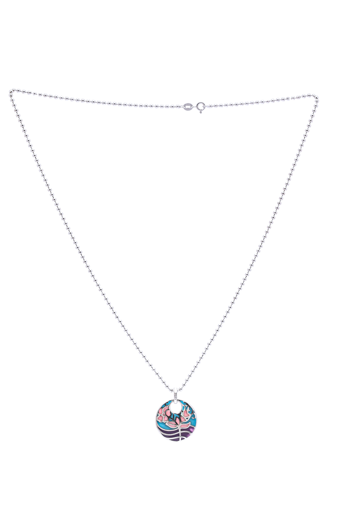 Silver Multi-Round Pendant