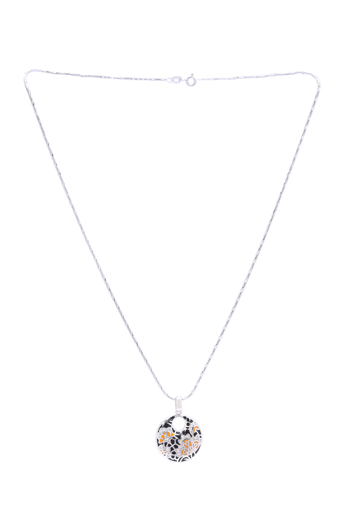 Silver Roma Pendant