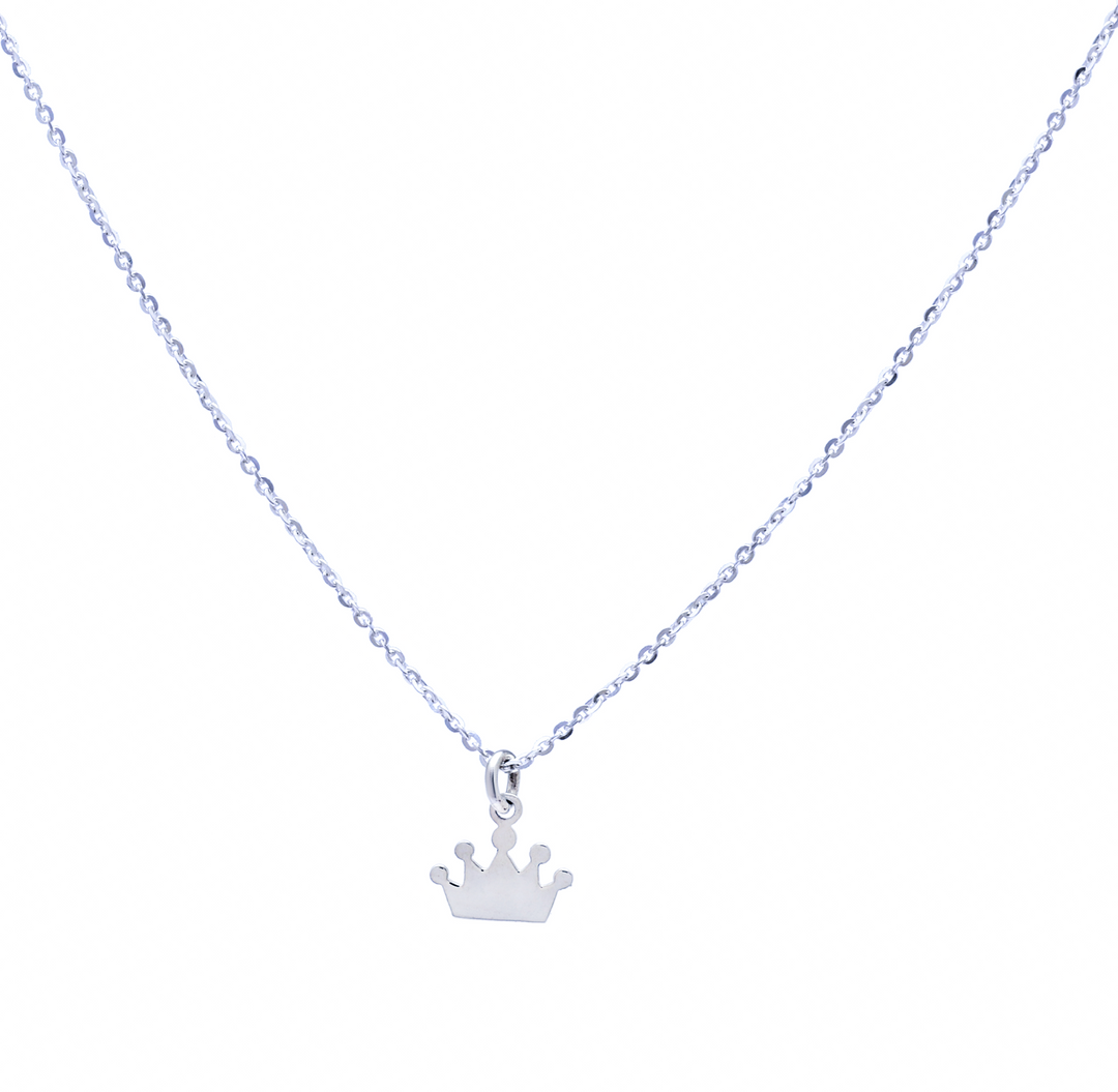 Silver Crown Pendant