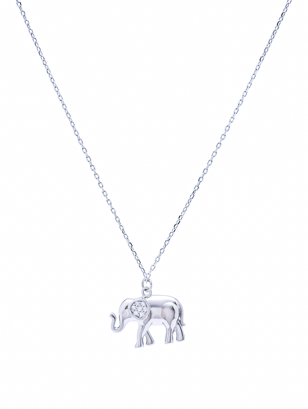 Silver Royal Elephant Pendant