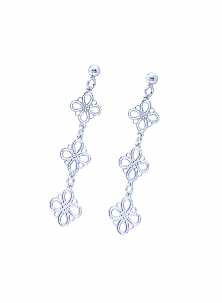 Silver Diagio Hangging Earrings