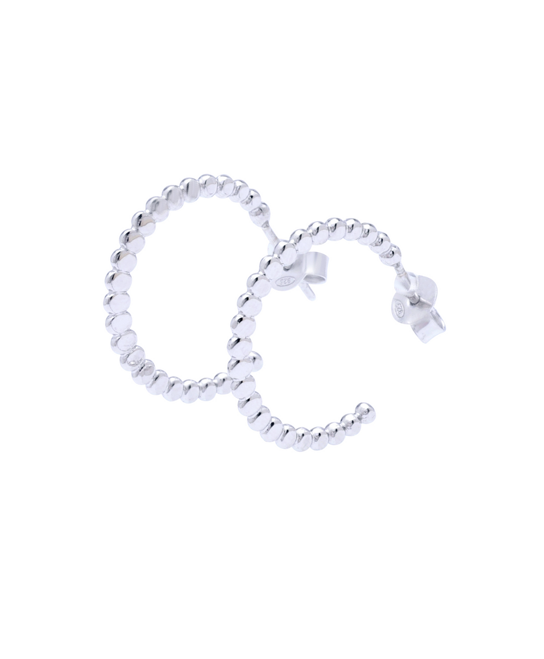 Silver Hooper Earrings