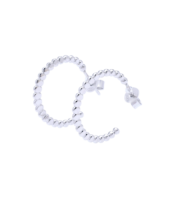 Silver Hooper Earrings