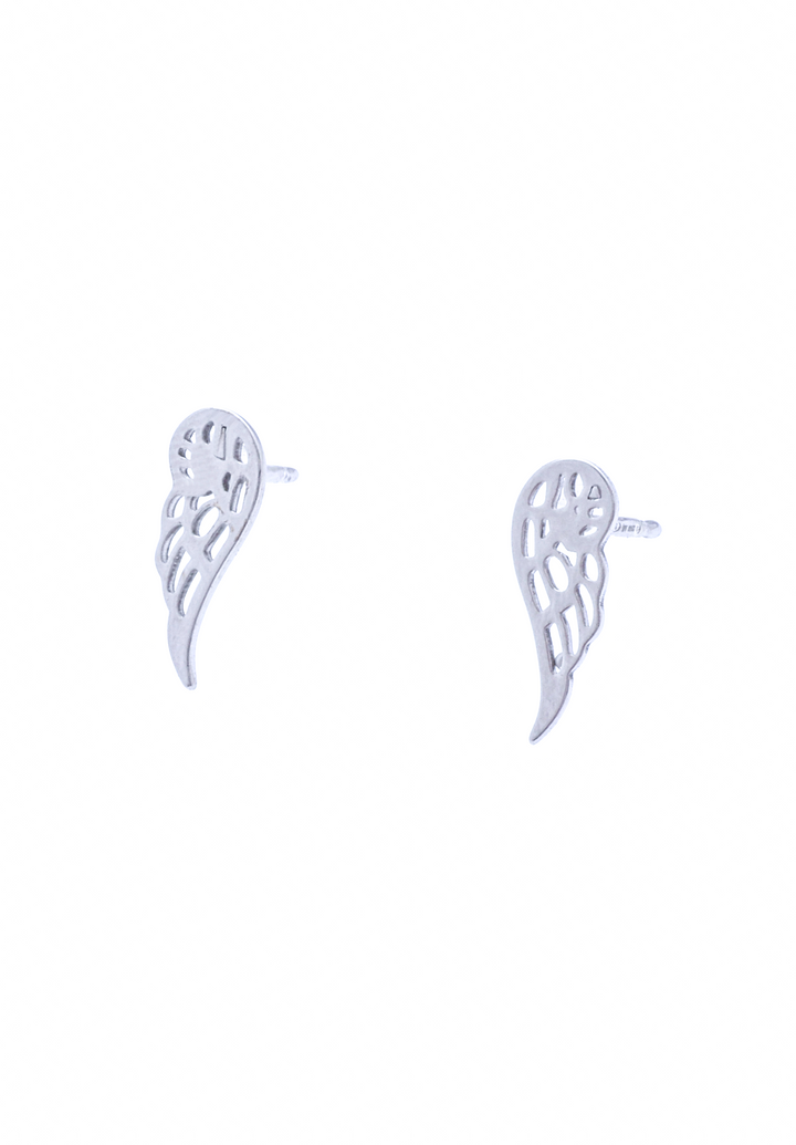 Silver Wings Earrings