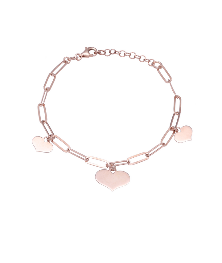 Silver Never Mind Bracelet (Rosegold)