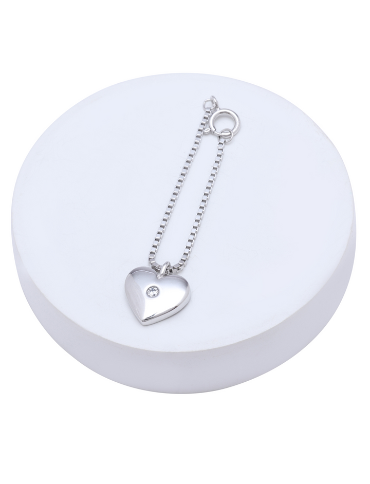 Silver Heart Charm