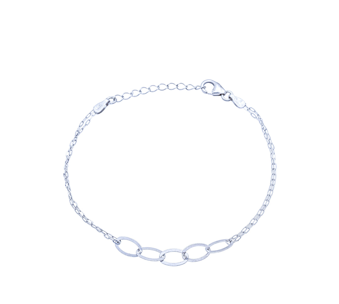 Silver Audie Bracelet