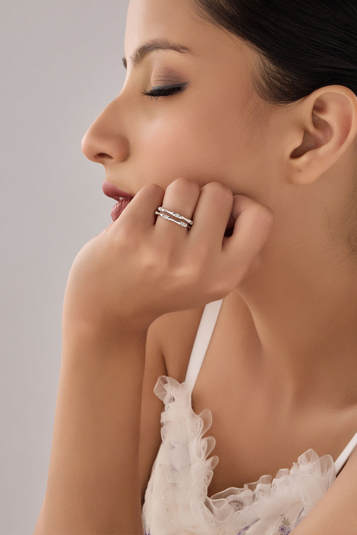 Sterling Silver Livora Ring