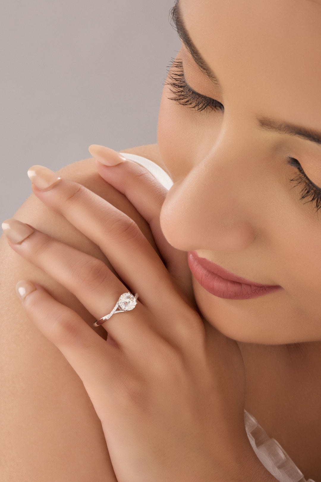 Sterling Silver Shimmer Stone Ring