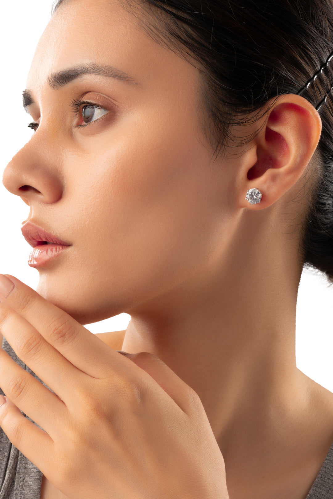 Silver Megan Earrings