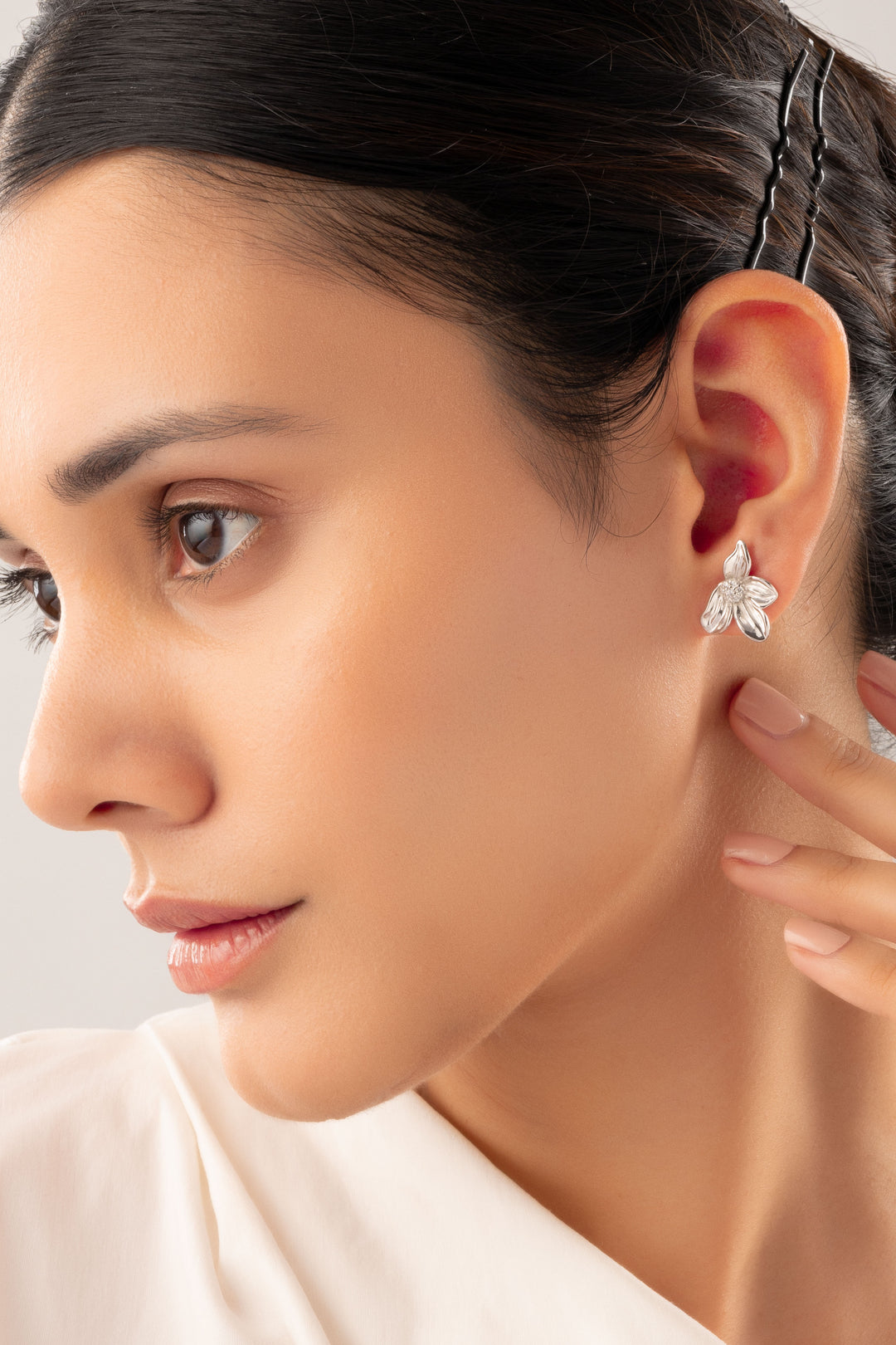 Silver Dyna Earrings