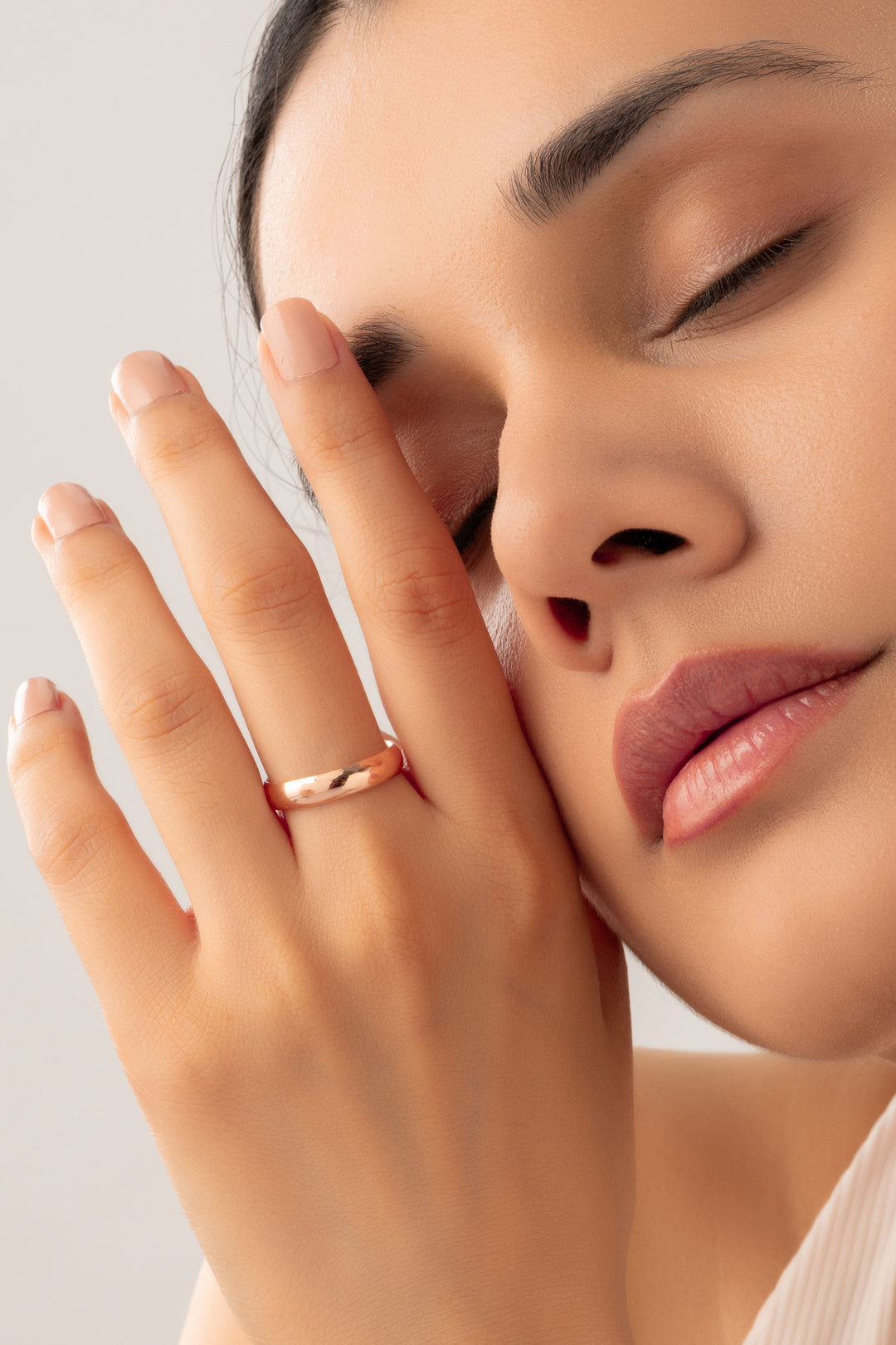 Silver Elegant Ring (Rosegold)