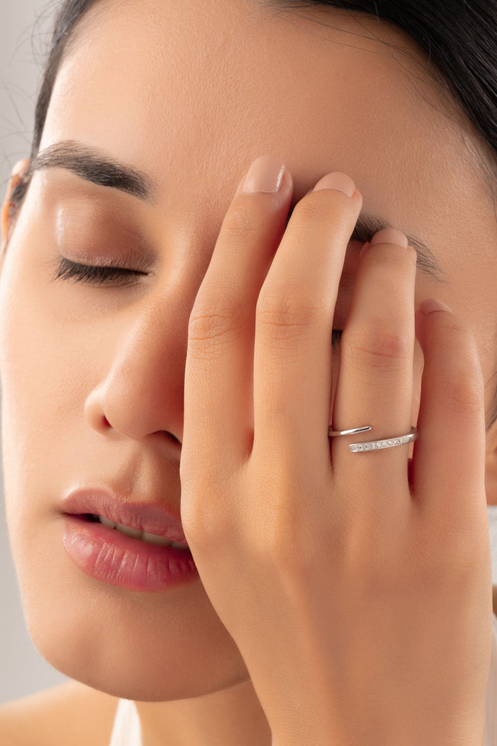 Silver Lunar Ring