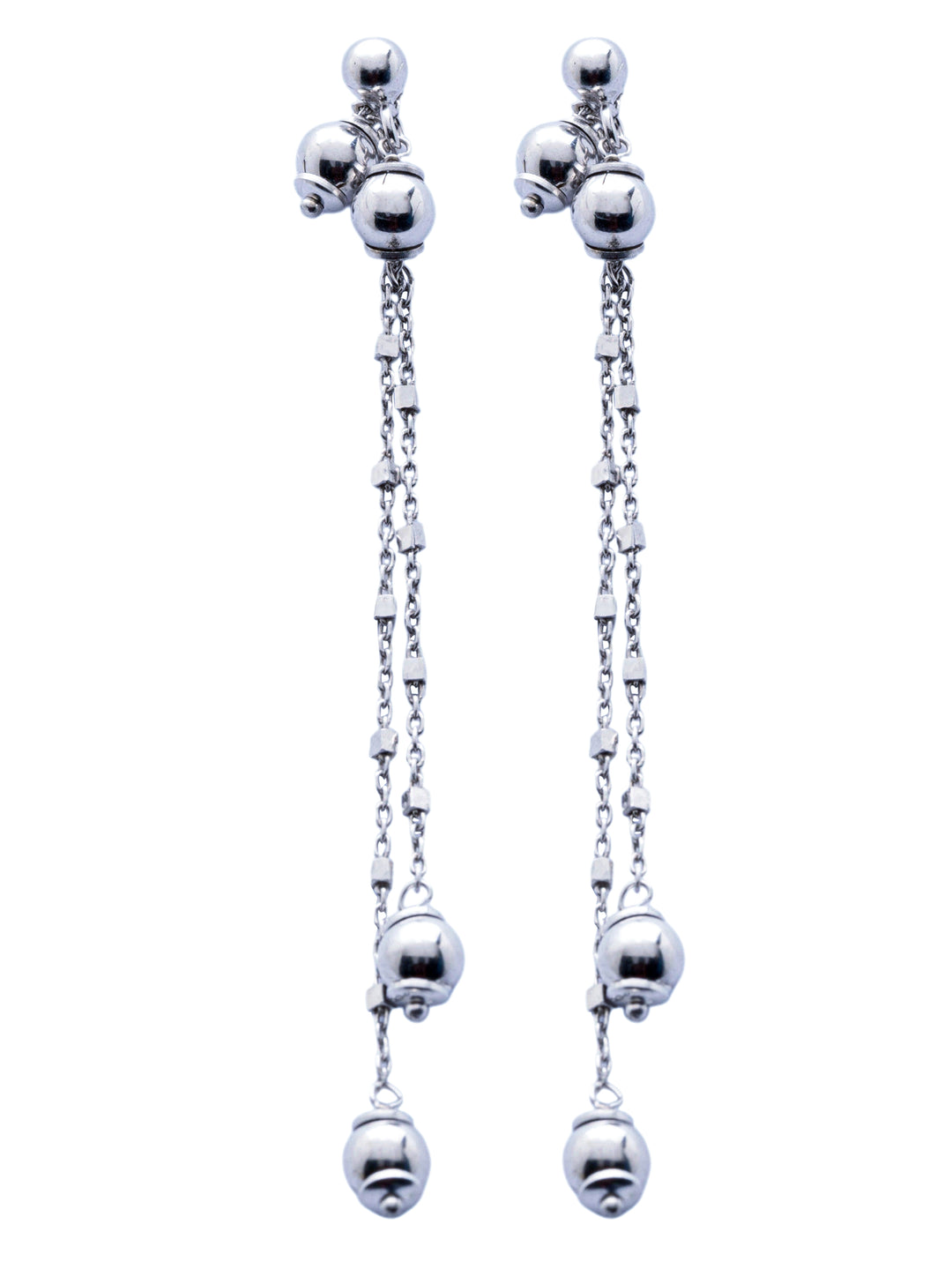 Silver Dropping Earrings