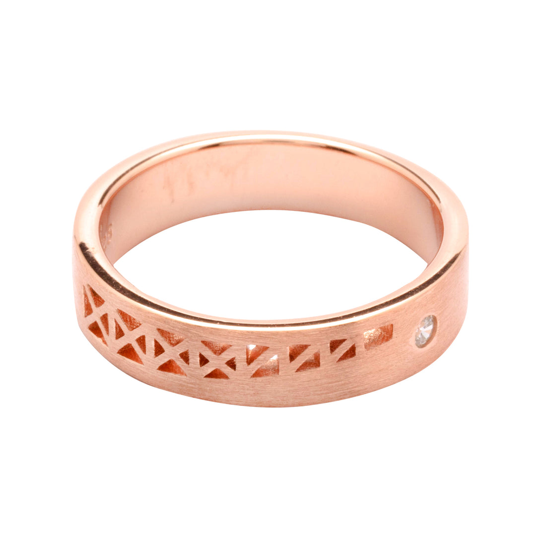 Flower of Life Ring (Rosegold)
