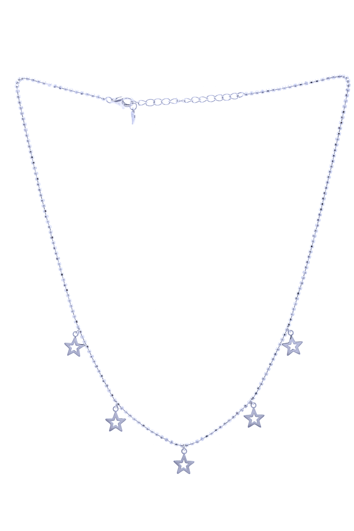 Silver 5-Star Pendant
