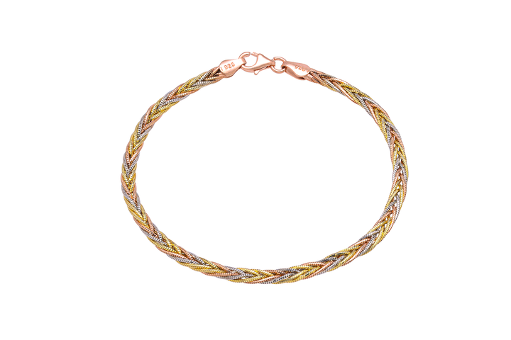 Silver Shiny Cob Bracelet