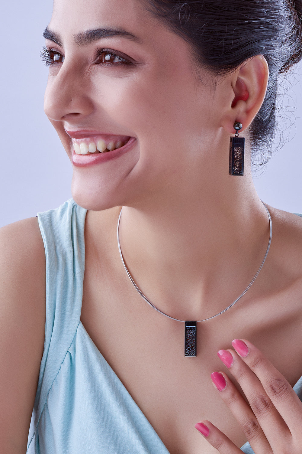 Black Silver B-Minar Set