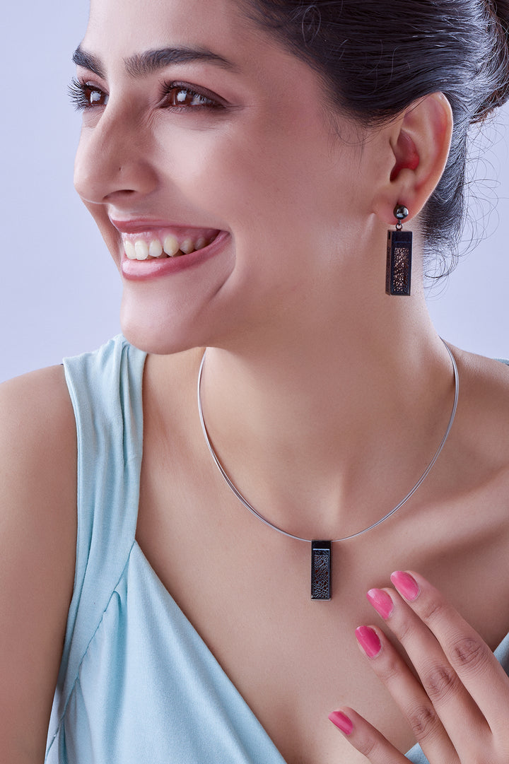 Black Silver B-Minar Set