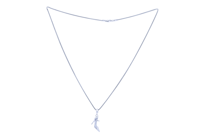 Silver Sandal Pendant