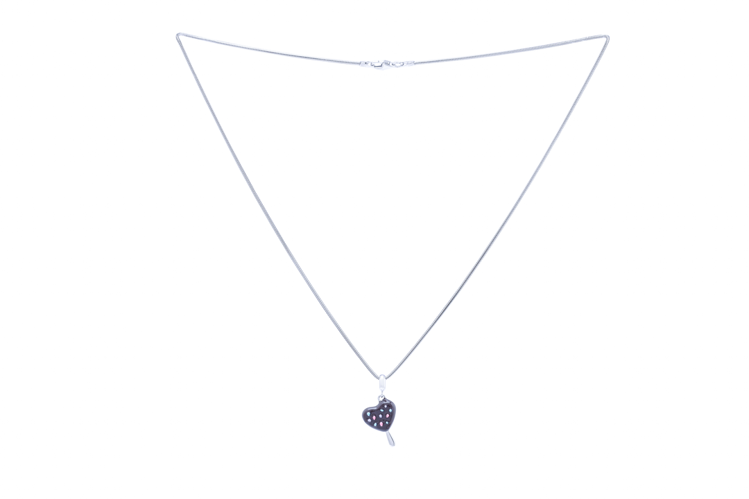 Silver Choco Pendant