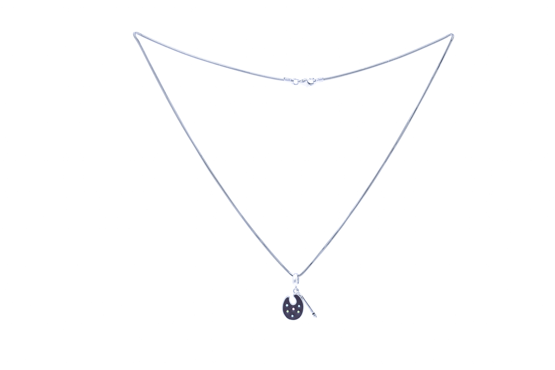 Silver Art Pendant