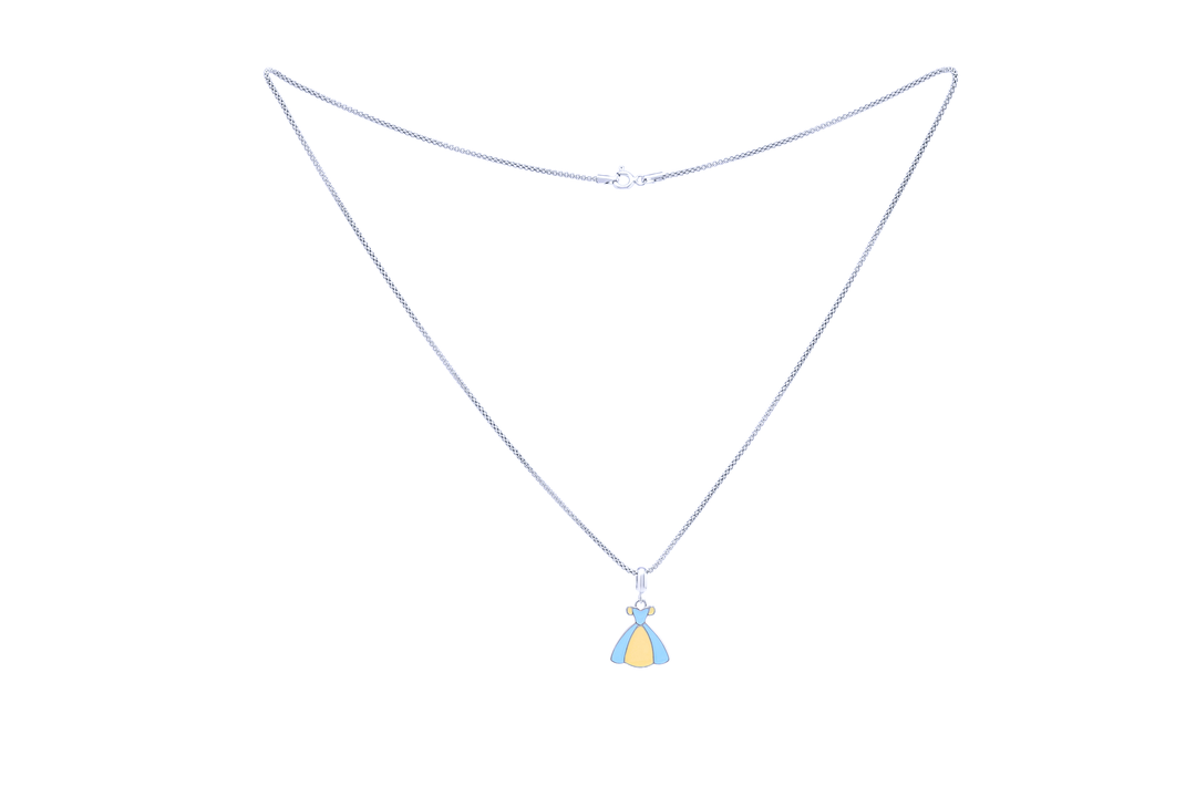 Silver Baby Girl Pendant