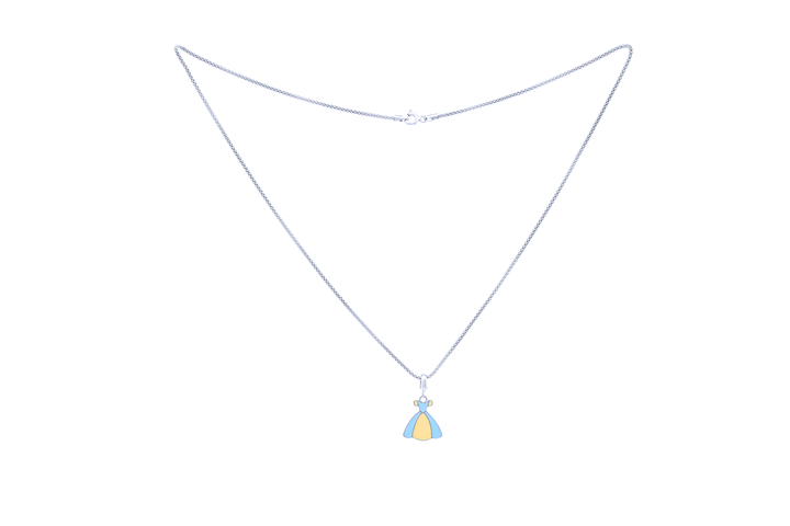 Silver Baby Girl Pendant