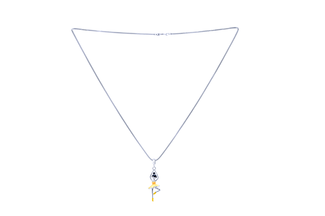 Silver Doll Pendant