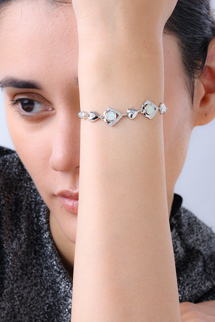 Silver OV Ziama Bracelet