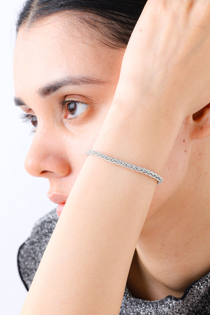 Silver Cob Bracelet
