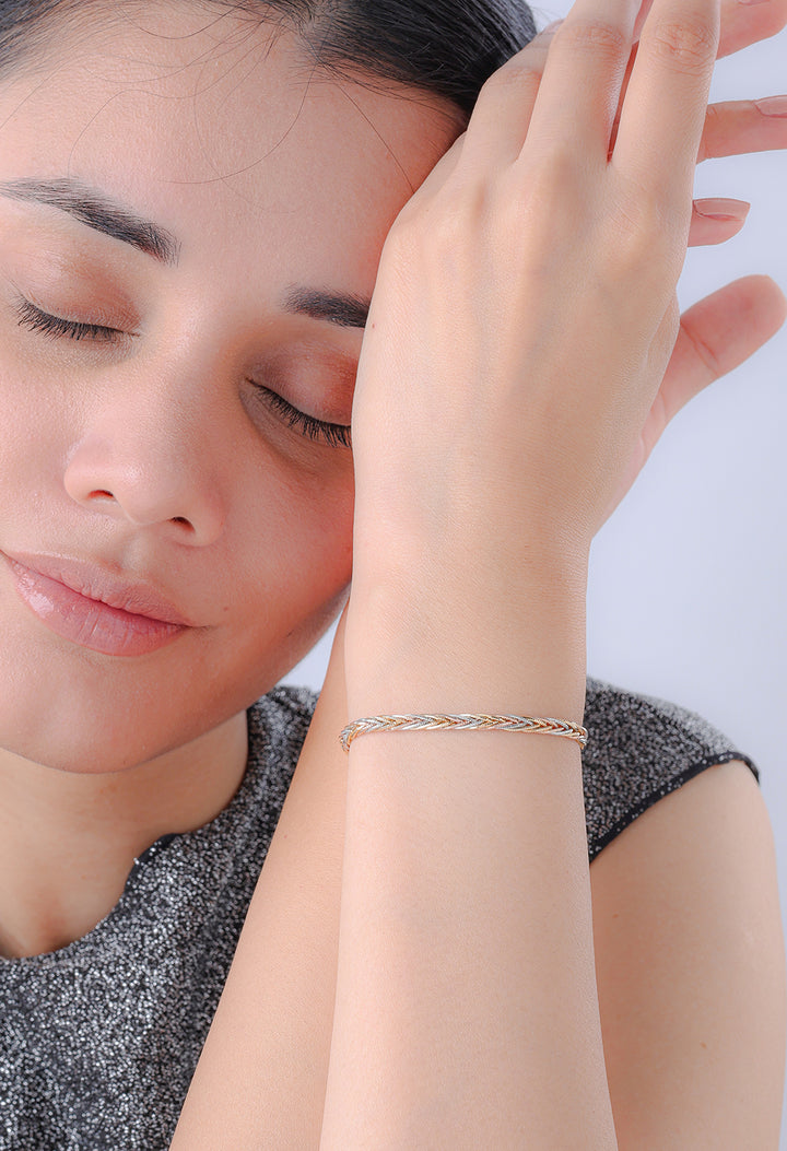 Silver Shiny Cob Bracelet