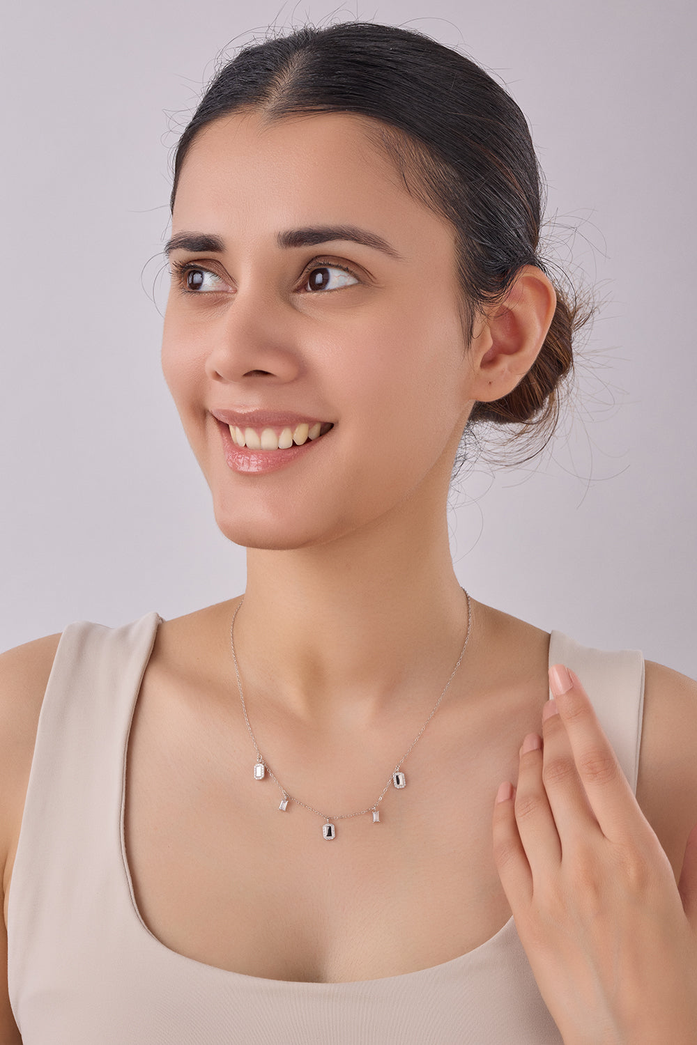 Silver Kryna Necklace