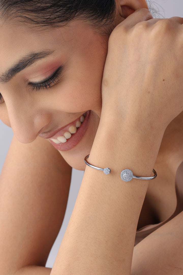 Silver My Quene Bracelet