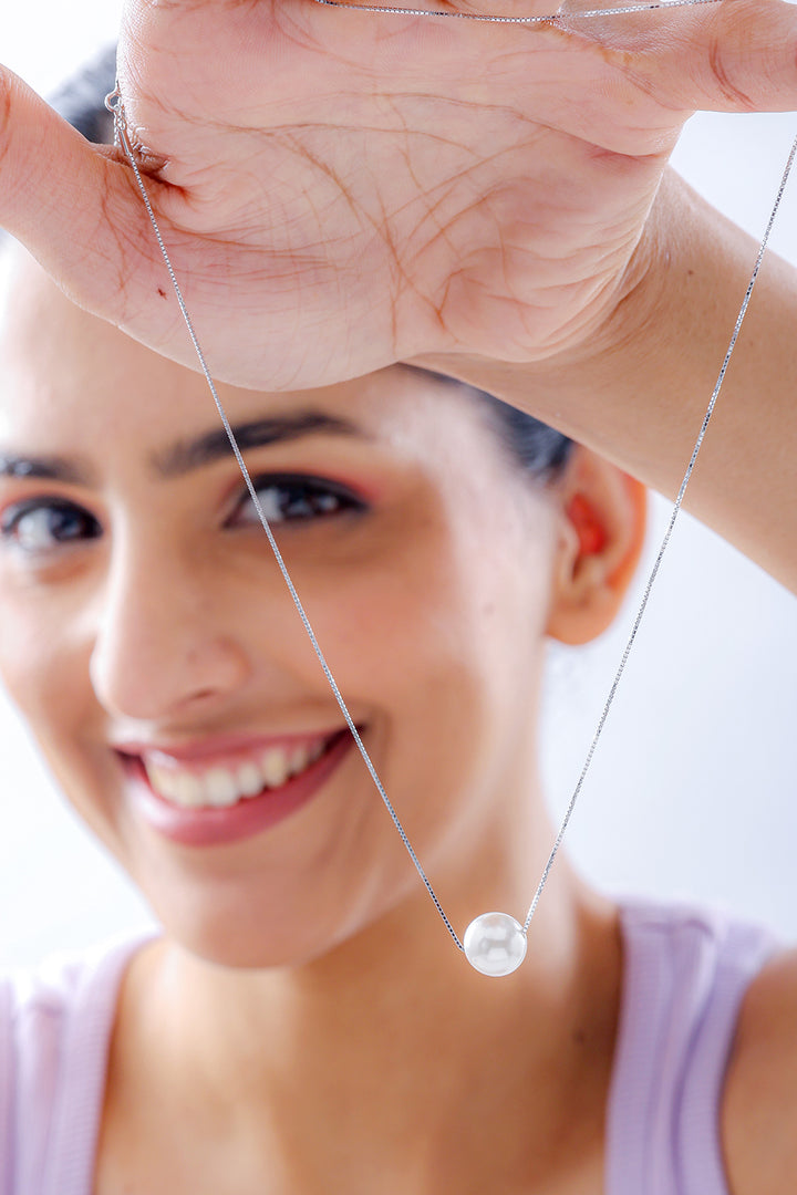 Silver Oncy Pearl Pendant