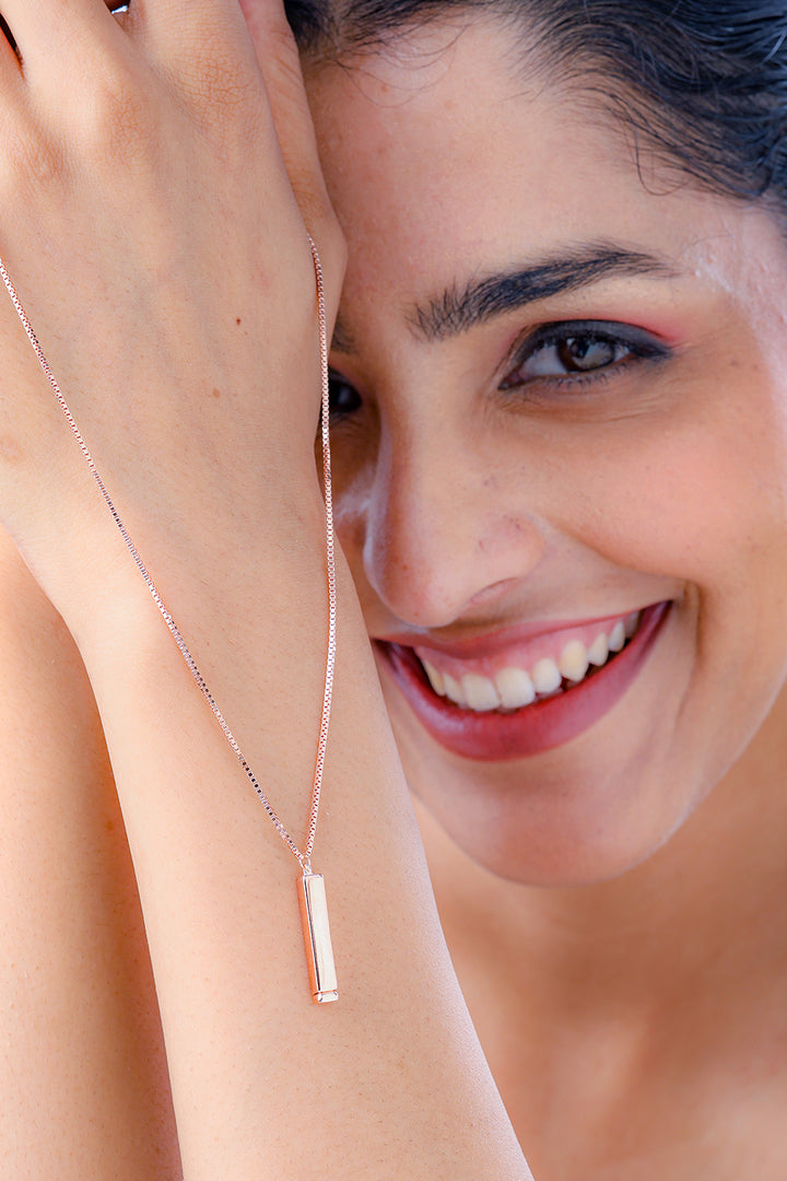 Silver Panora Pendant (Rosegold)