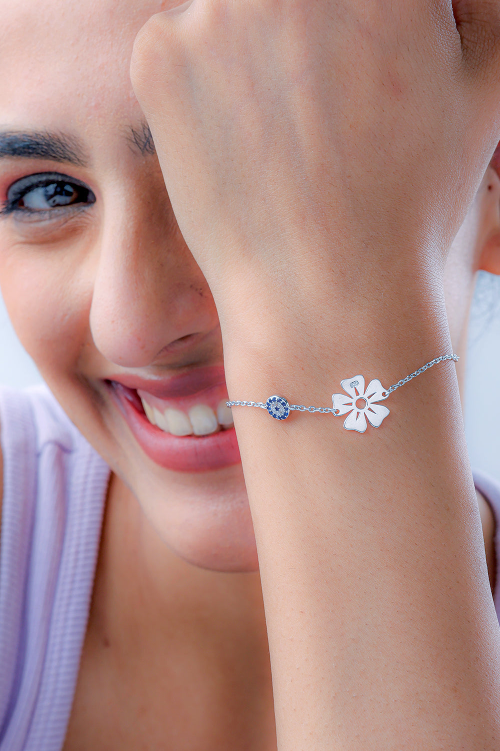 Silver Q'Dar Bracelet