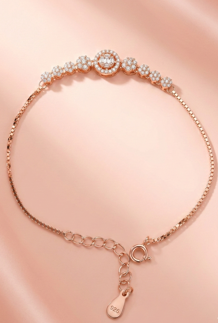Silver May Bracelet (Rosegold)